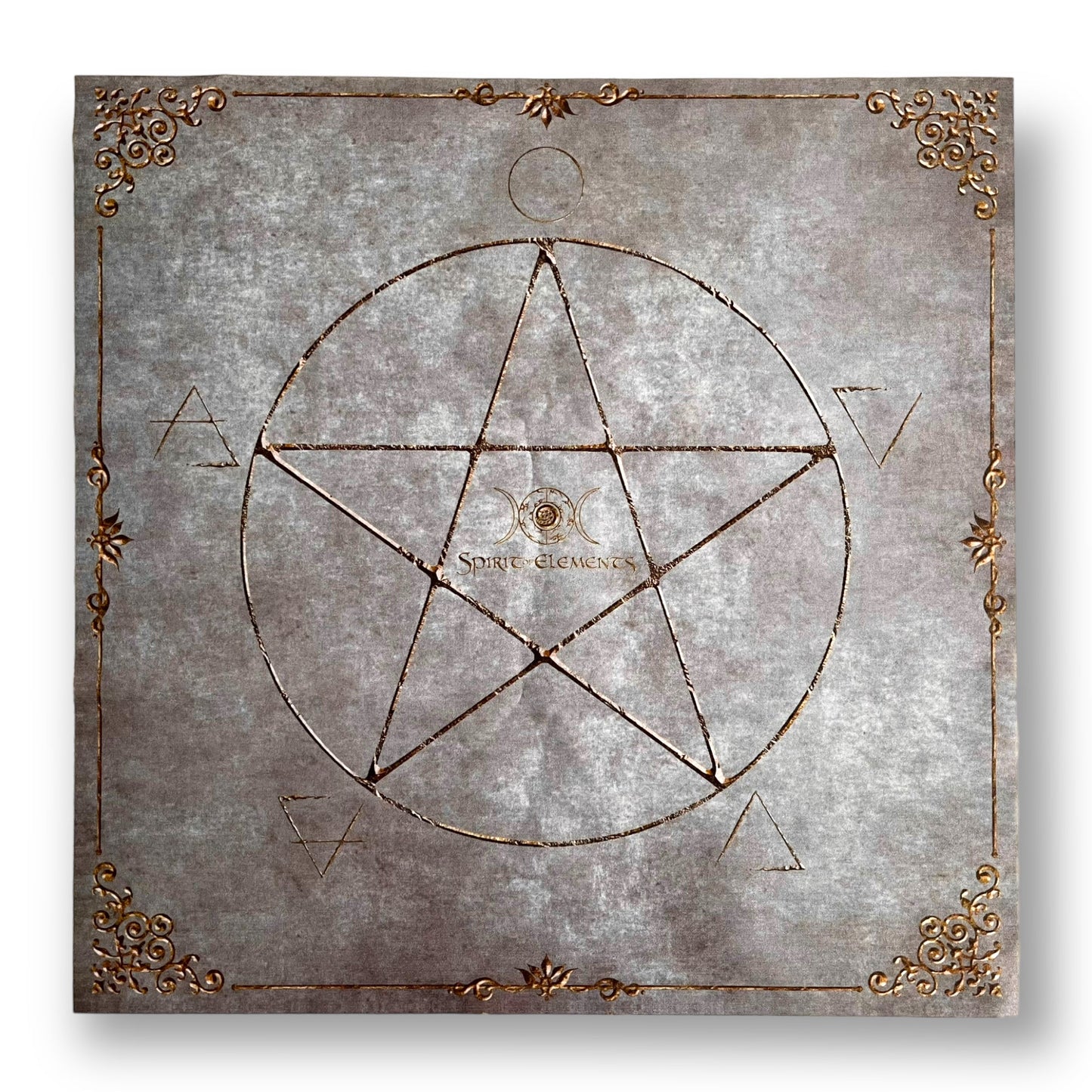 Lenormand & Tarot Cloth / Witch Elements Stone