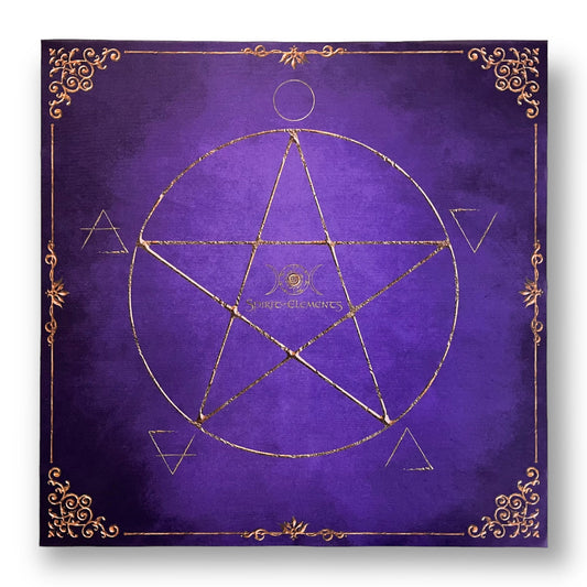 Tarot & Lenormand Tuch / Witch Elements ÄTHER
