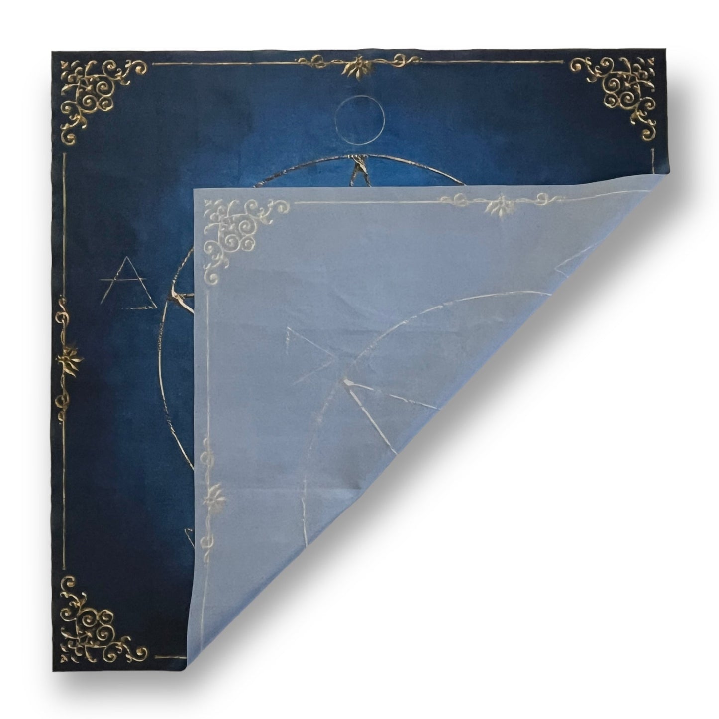 Tarot & Lenormand Tuch / Witch Elements WASSER