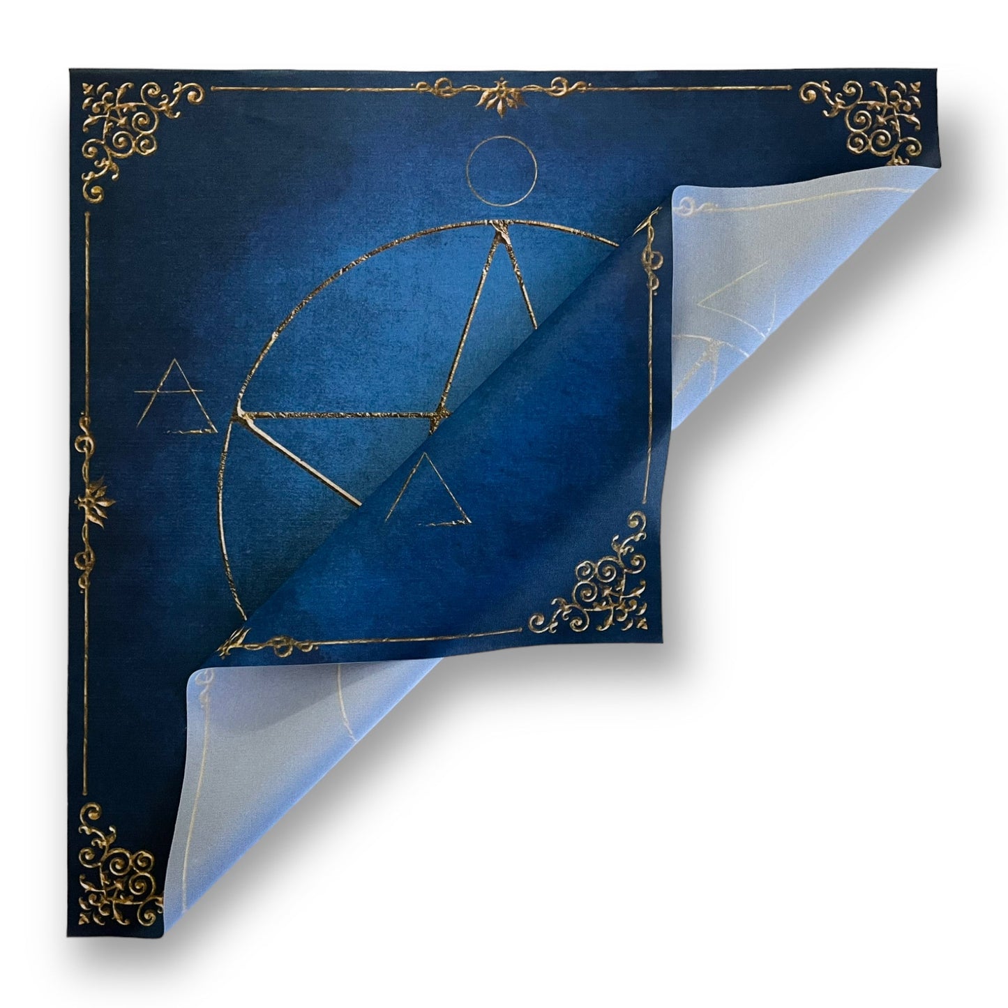 Tarot & Lenormand Tuch / Witch Elements WASSER