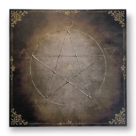 Tarot & Lenormand Tuch / Witch Elements ERDE