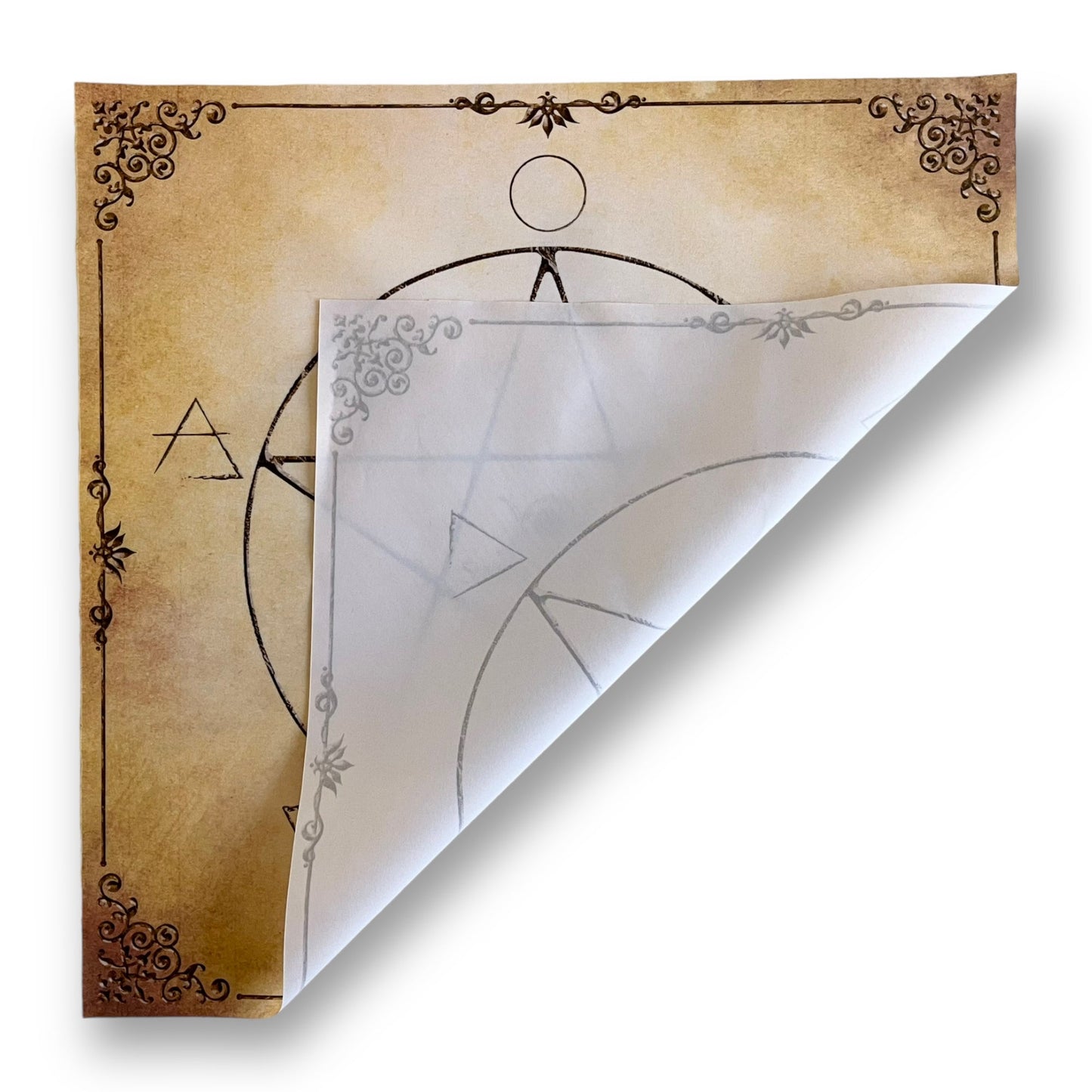 Tarot & Lenormand Cloth / Witch Elements AIR