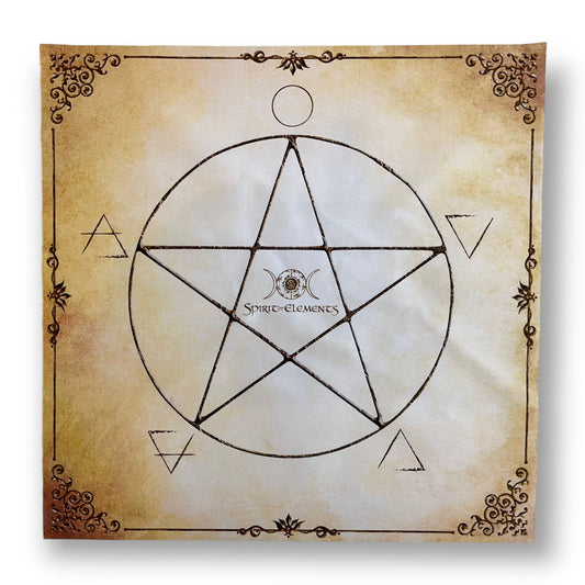 Tarot & Lenormand Tuch / Witch Elements LUFT