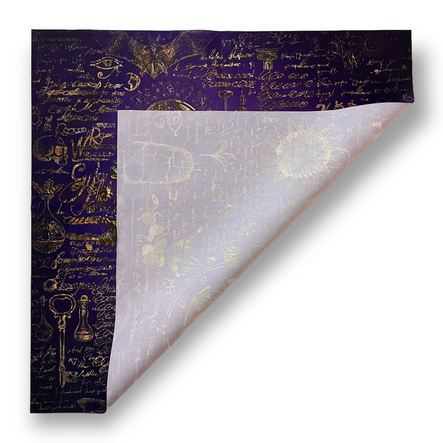 Lenormand / Tarot Cloth Alchemy Antique Violet