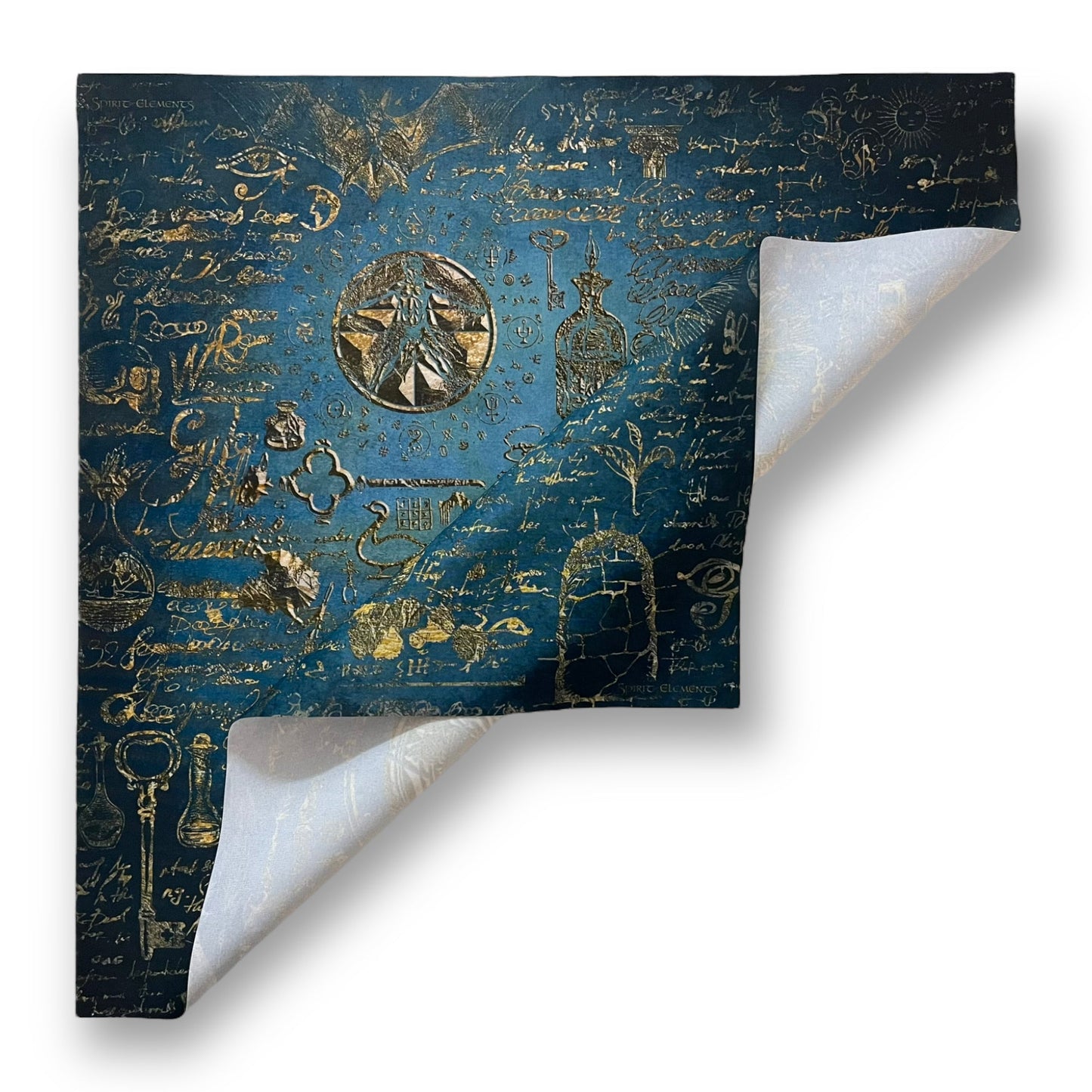 Lenormand / Tarot Tissu Alchimie Antique Océan