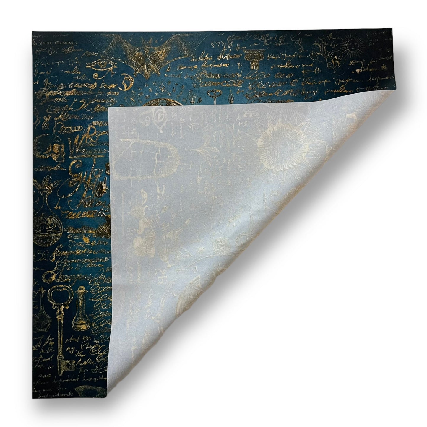 Lenormand / Tarot Tissu Alchimie Antique Océan