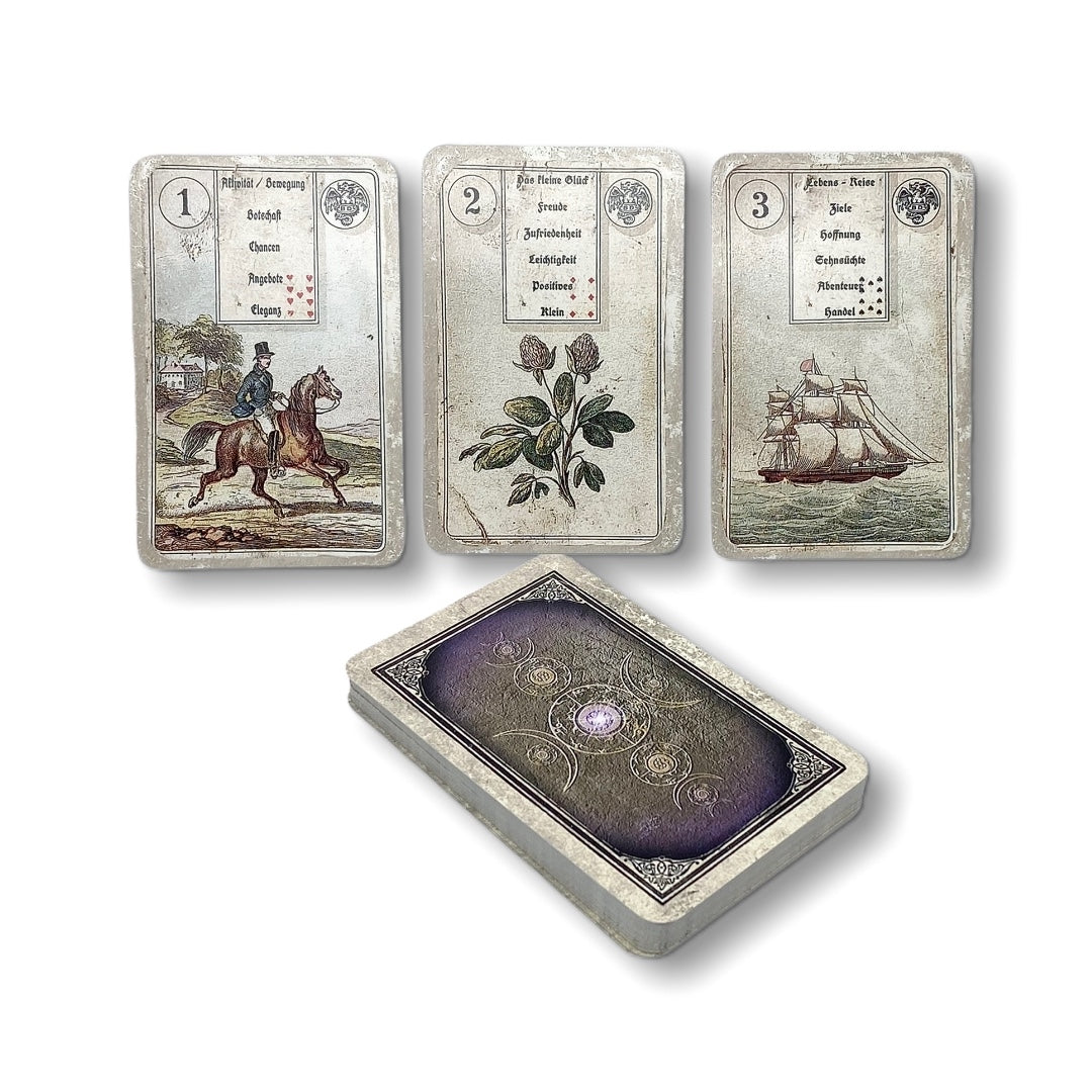 Lenormand cards Dondorf / Direct Reprint Old Vintage 1880