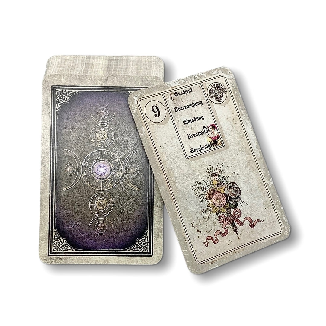 Lenormand cards Dondorf / Direct Reprint Old Vintage 1880