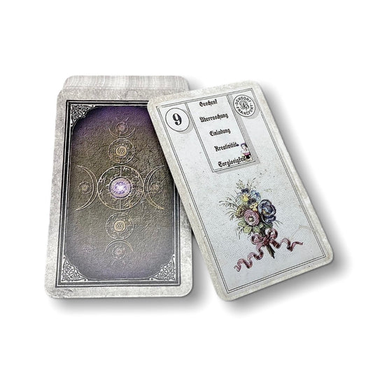 Cartes Lenormand Dondorf / Réimpression directe Nouvelle édition vintage 1910