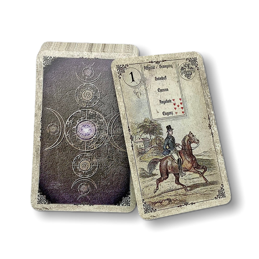 Lenormand cards Dondorf / Old Spirit Vintage 1880