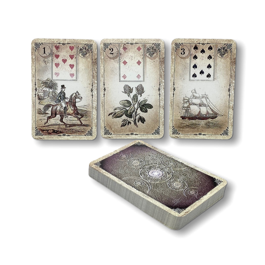 Lenormand cards Dondorf / Old Spirit Vintage 1880