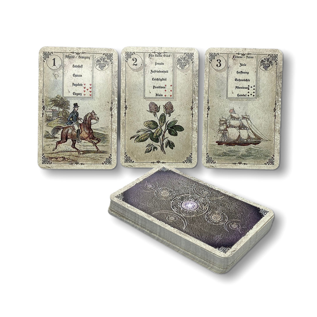 Lenormand cards Dondorf / Old Spirit Vintage 1880