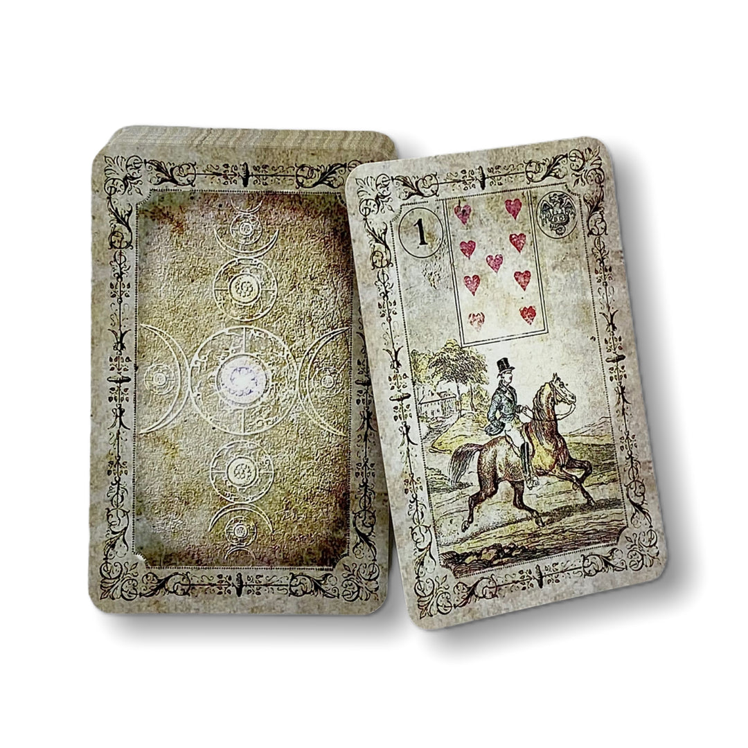 Lenormand cards Dondorf / Fleur de Lille 1910