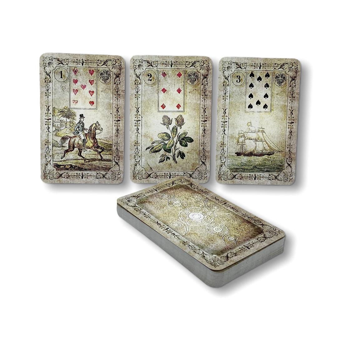 Lenormand cards Dondorf / Fleur de Lille 1910