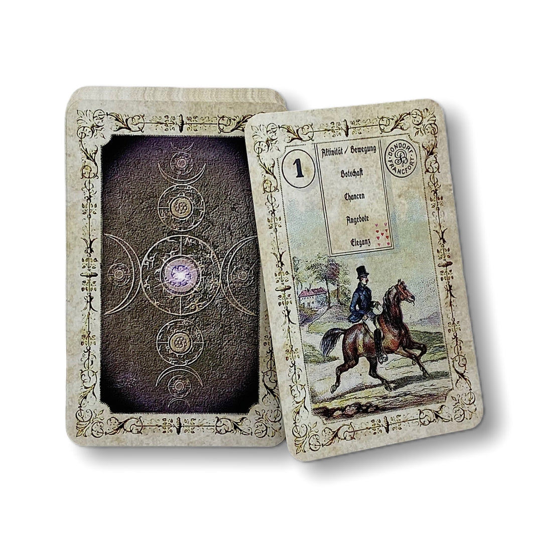 Lenormand cards Dondorf / Fleur de Lille 1910