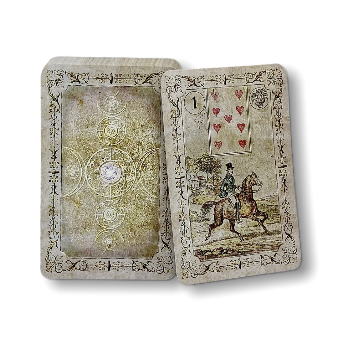 Lenormand cards Dondorf / Fleur de Lille 1910