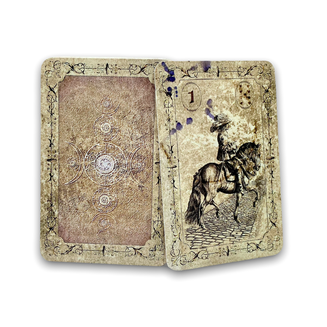 Lenormand cards Spirit of Elements / Old Vintage
