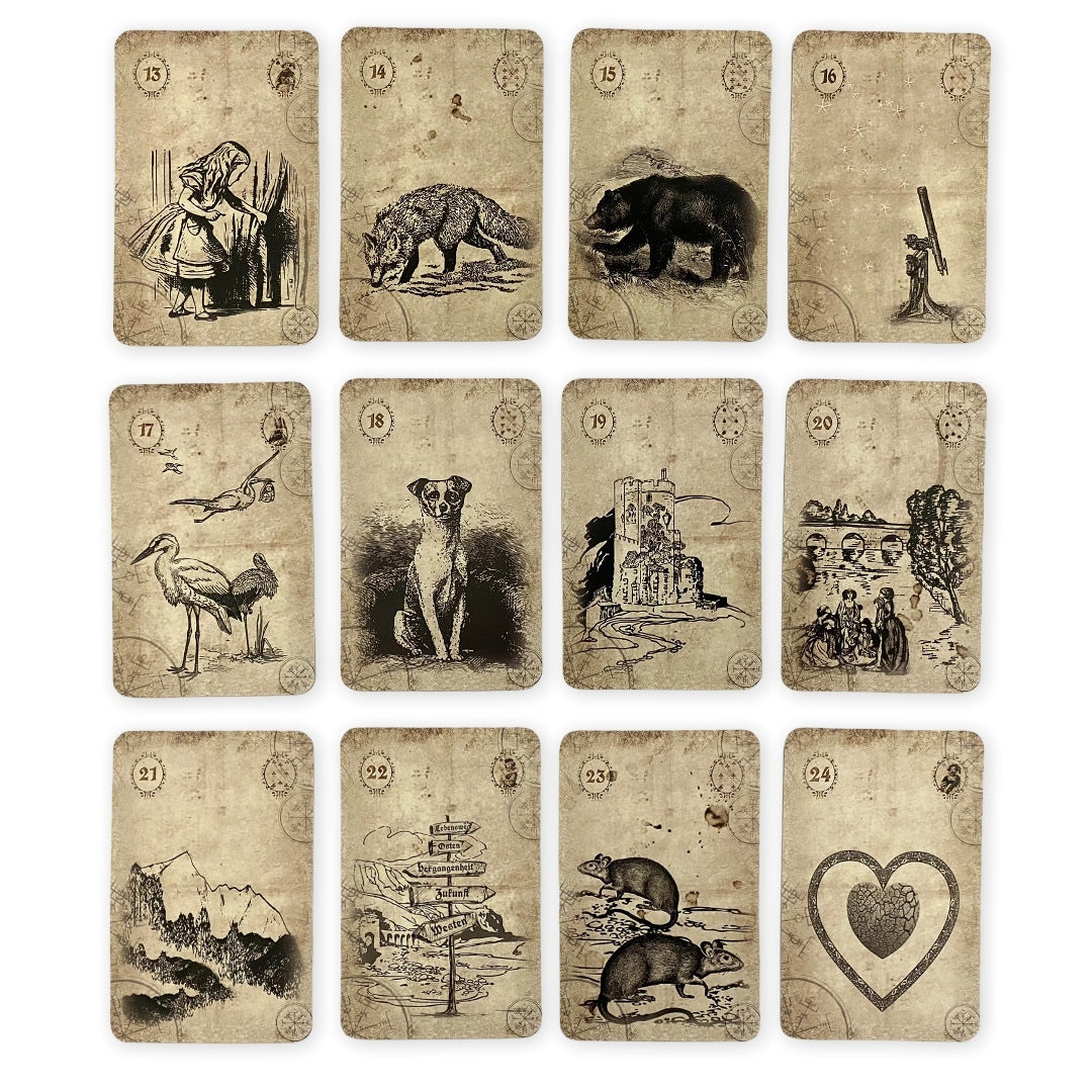 Lenormandkarten / Spirit Vintage Epic SYMBOLIC