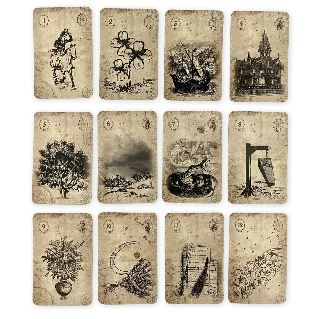 Lenormandkarten / Spirit Vintage Epic SYMBOLIC