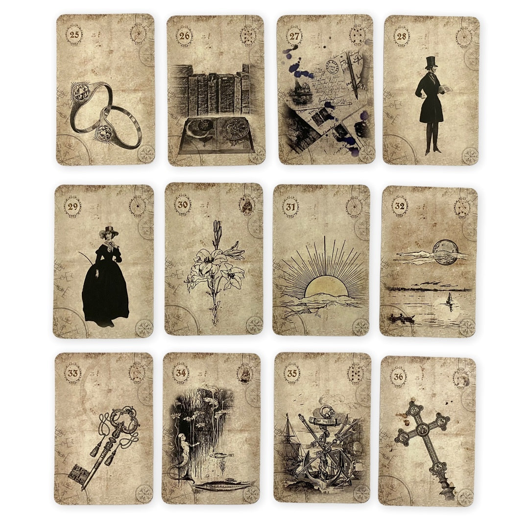 Lenormandkarten / Spirit Vintage Epic SYMBOLIC
