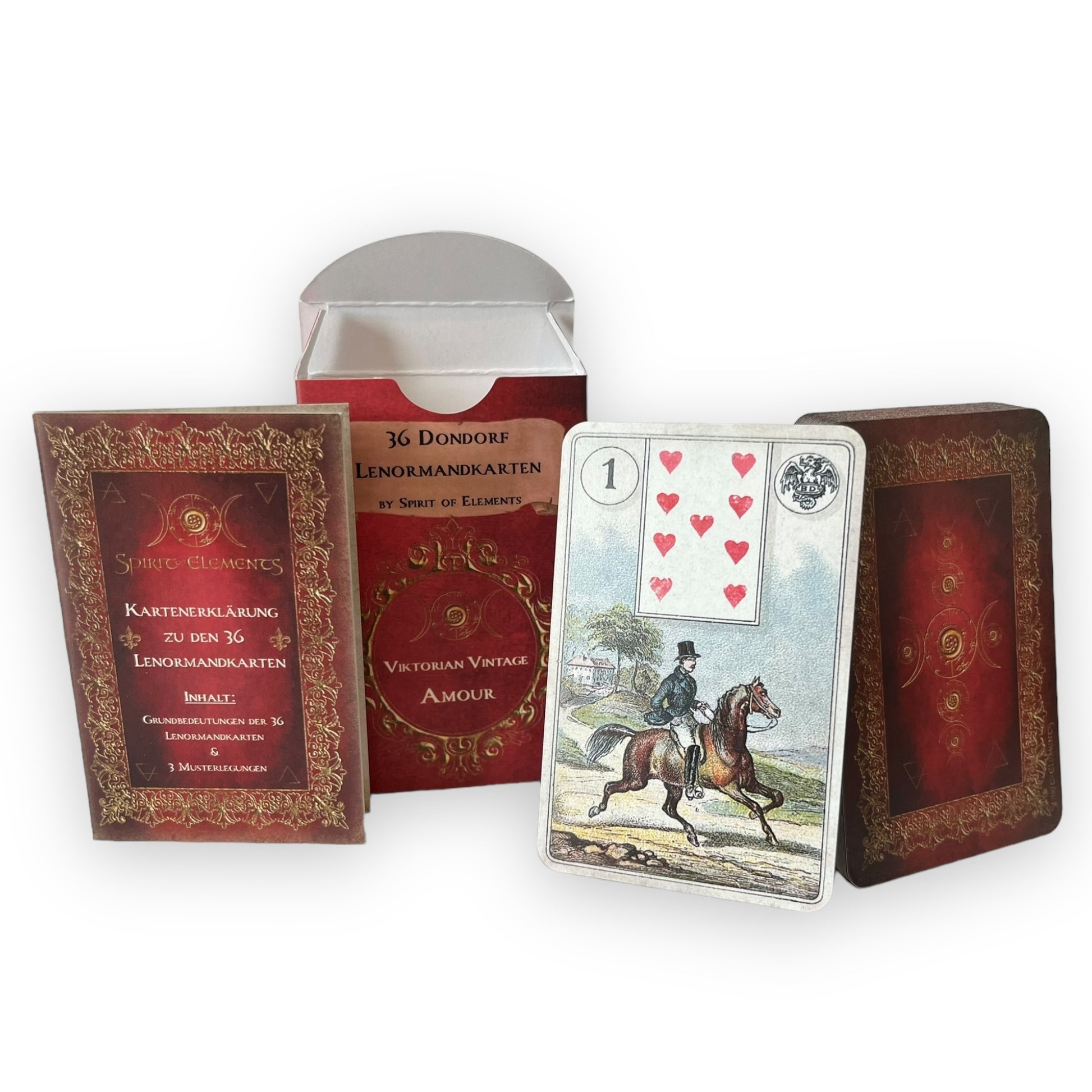 Lenormandkarten Dondorf Amour Viktorian Vintage