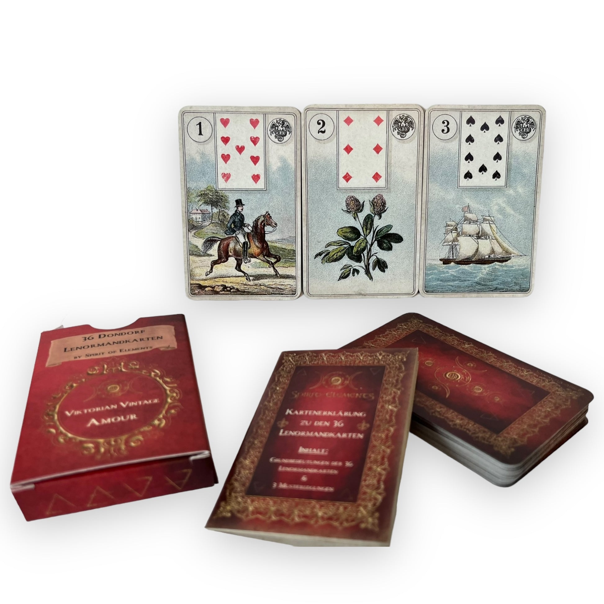 Lenormandkarten Dondorf Amour Viktorian Vintage