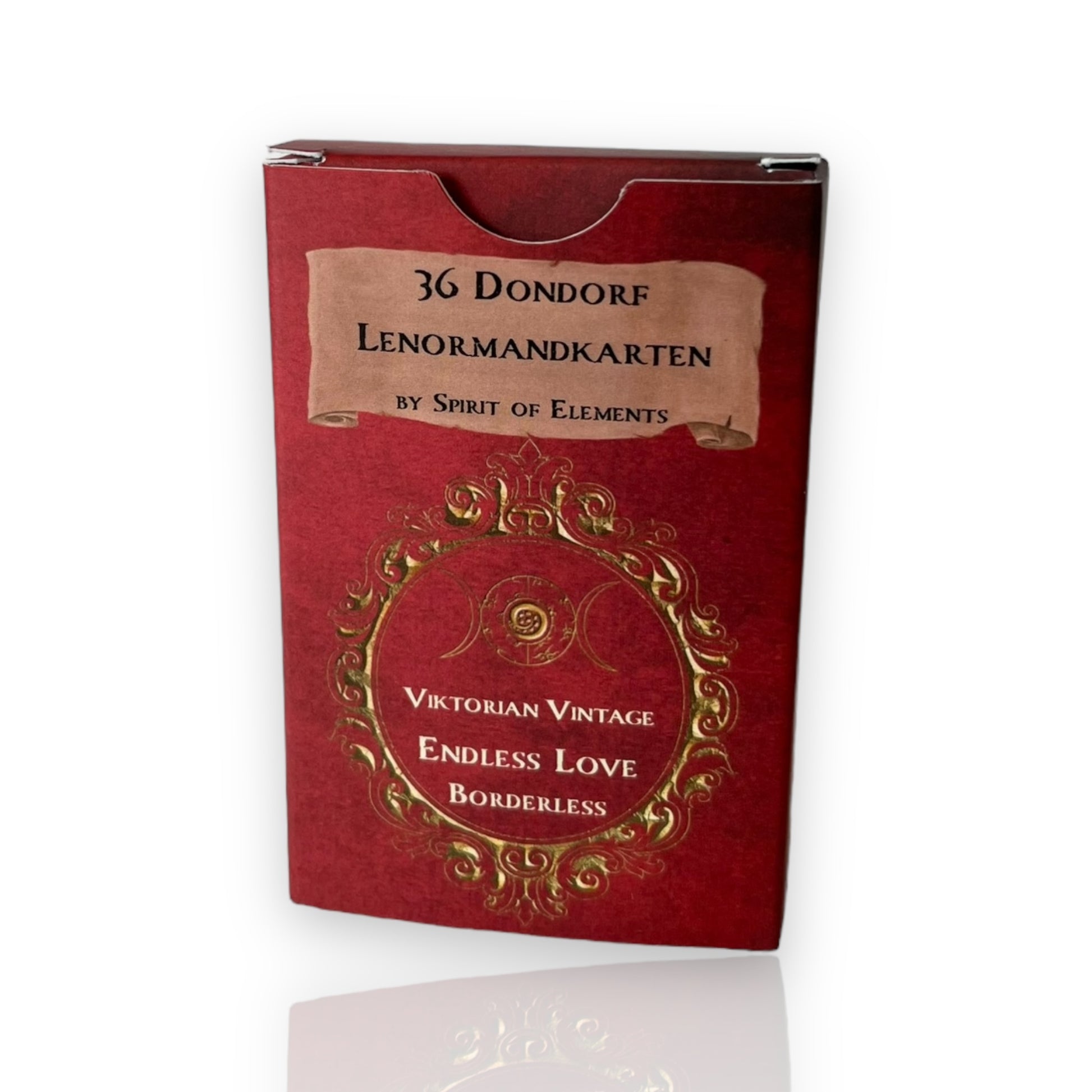 Lenormandkarten Dondorf Endless Love Borderless Viktorian Vintage Box