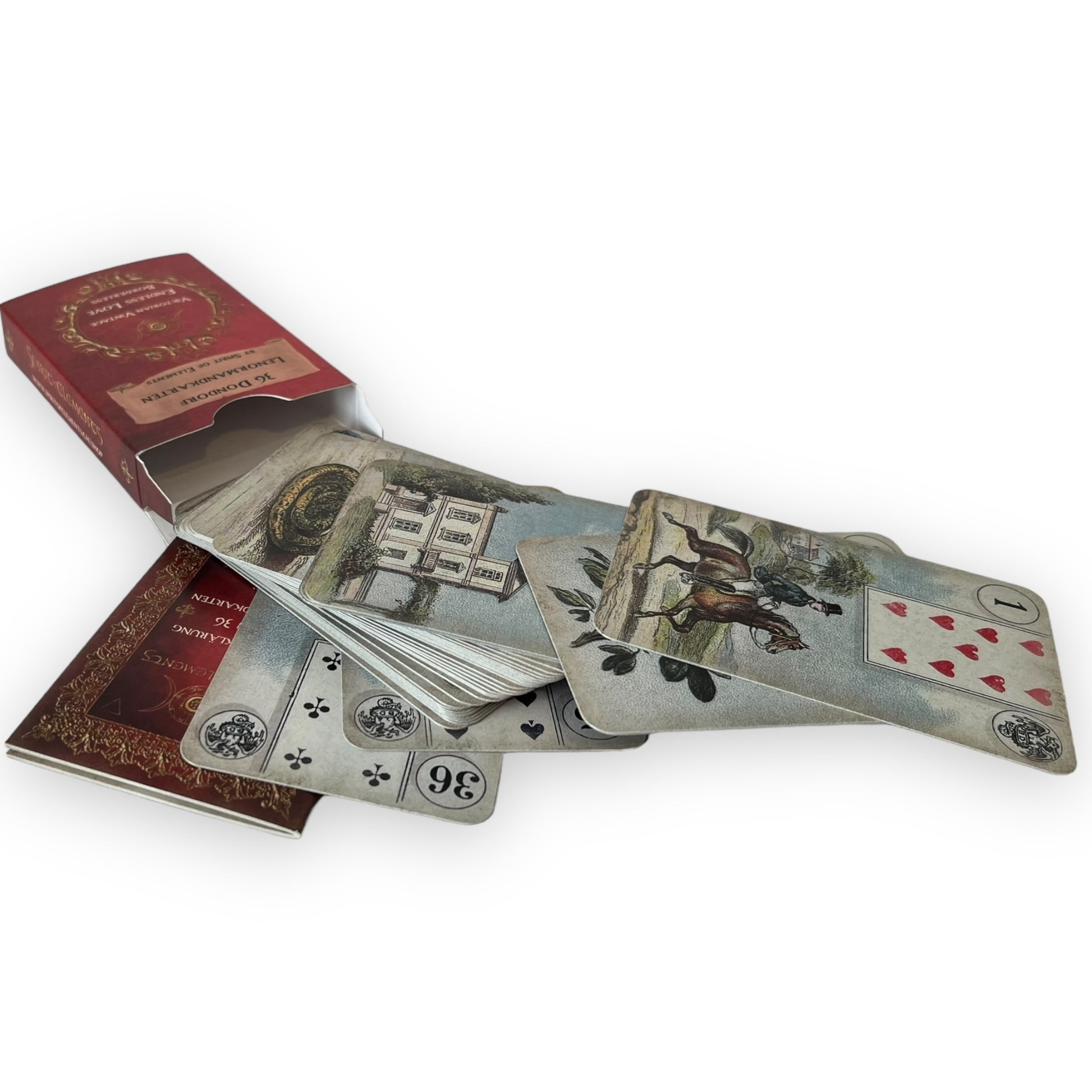 Lenormandkarten Dondorf Endless Love Borderless Viktorian Vintage