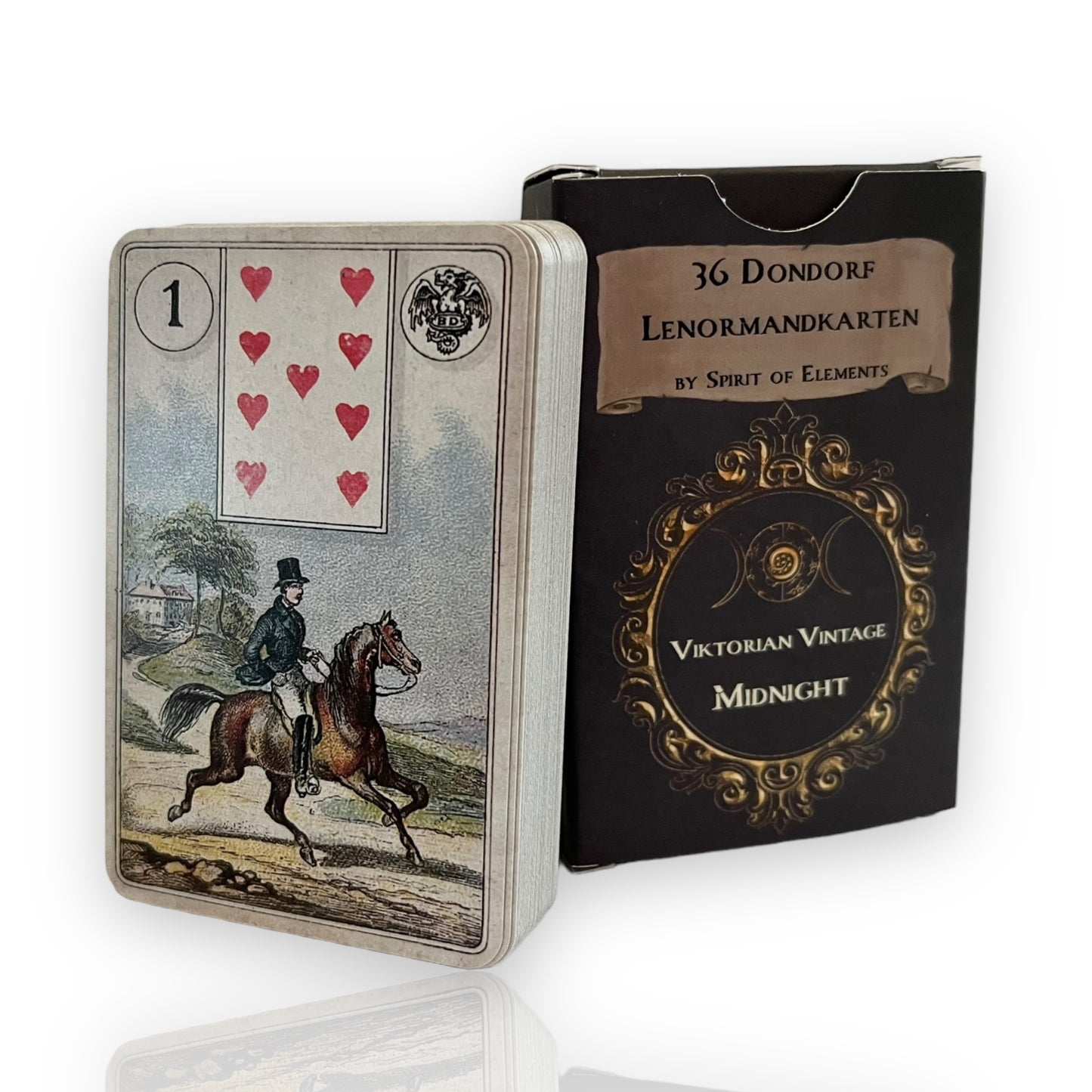 Lenormandkarten Dondorf Midnight Viktorian Vintage