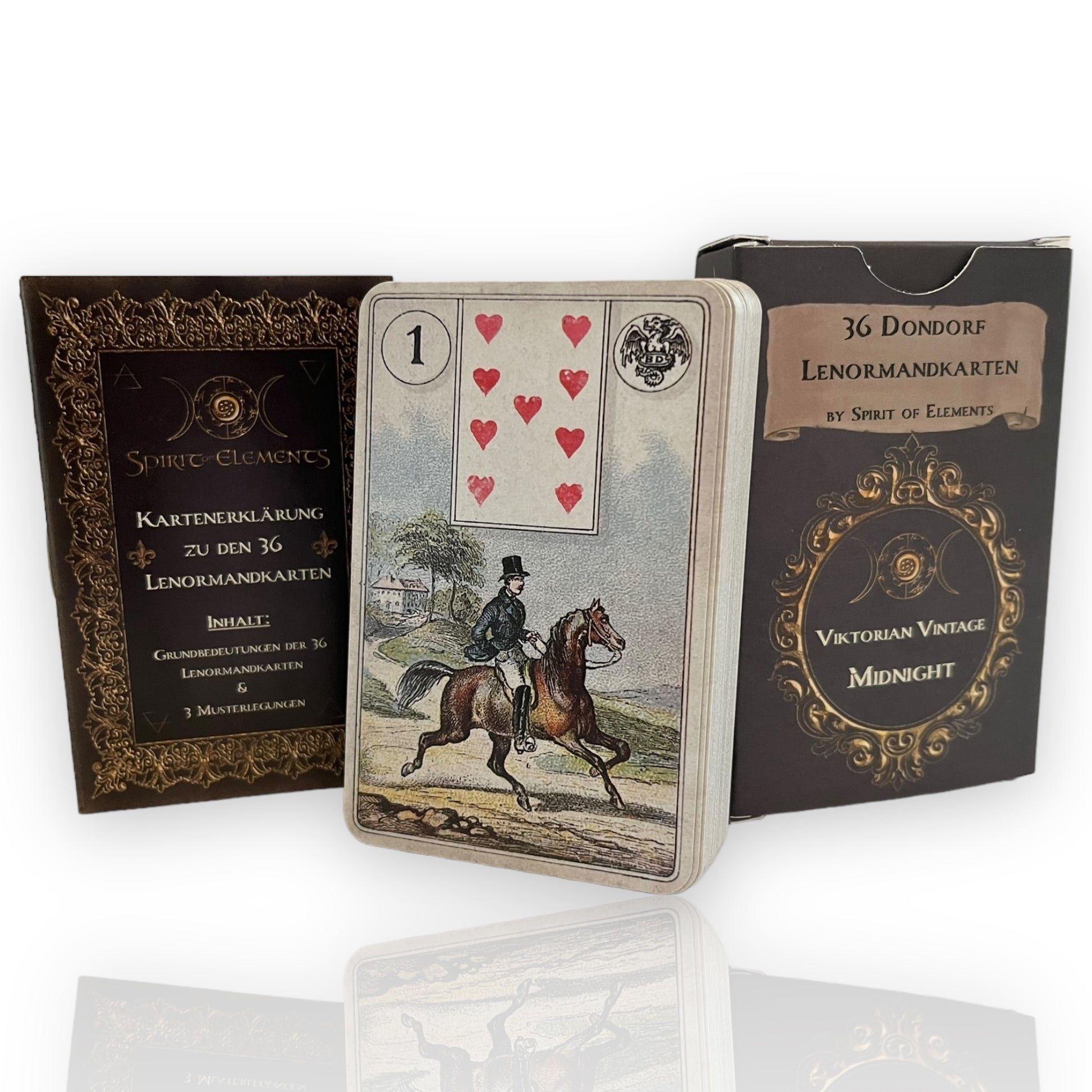 Lenormandkarten Dondorf Midnight Viktorian Vintage