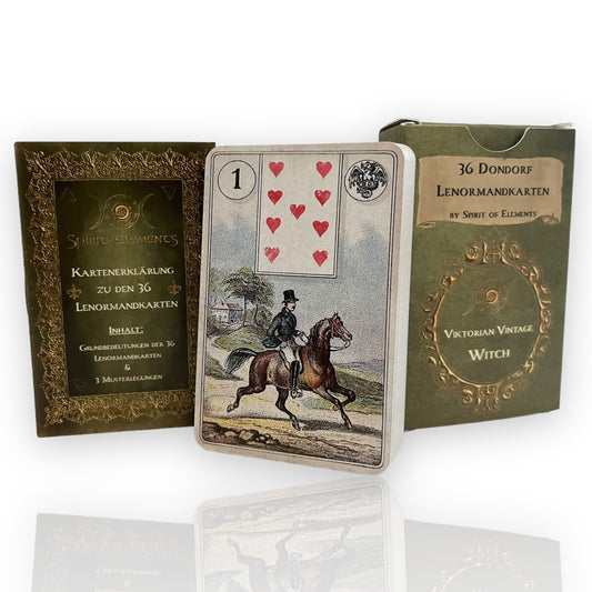 Lenormandkarten Dondorf Witch Viktorian Vintage