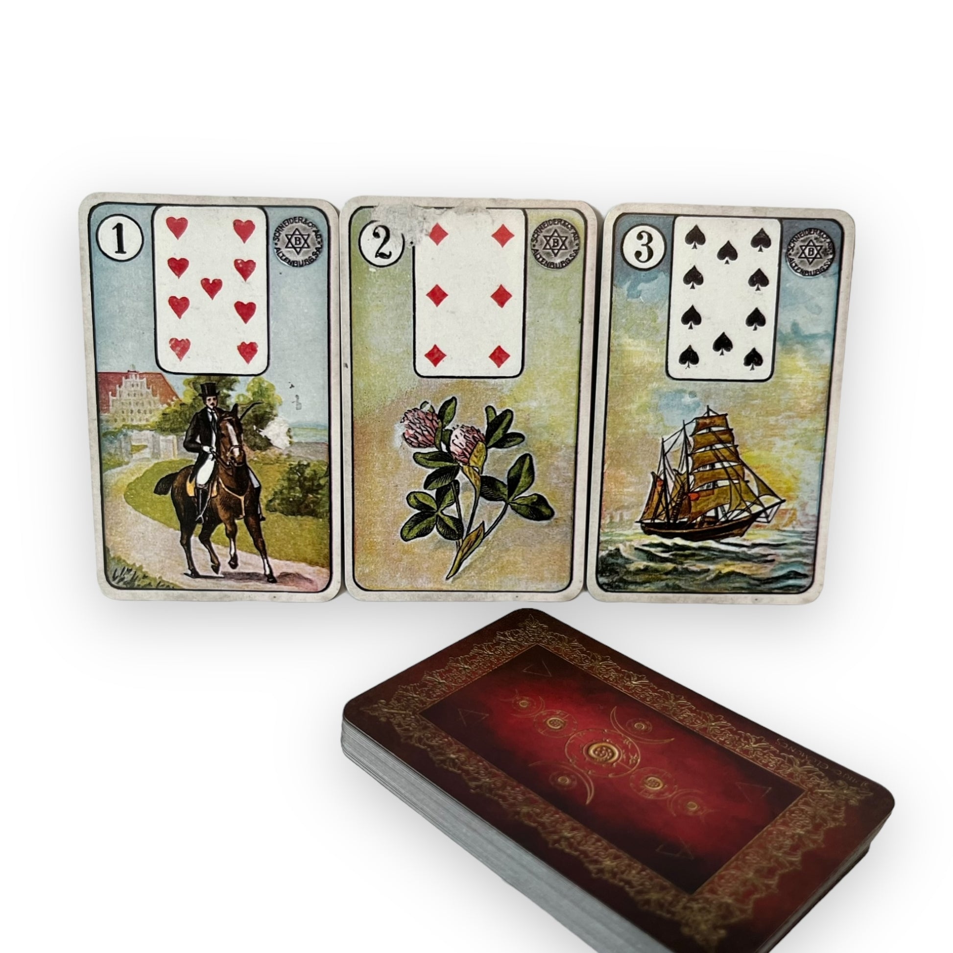 Lenormandkarten Altenburger Viktorian Vintage Amour Karten