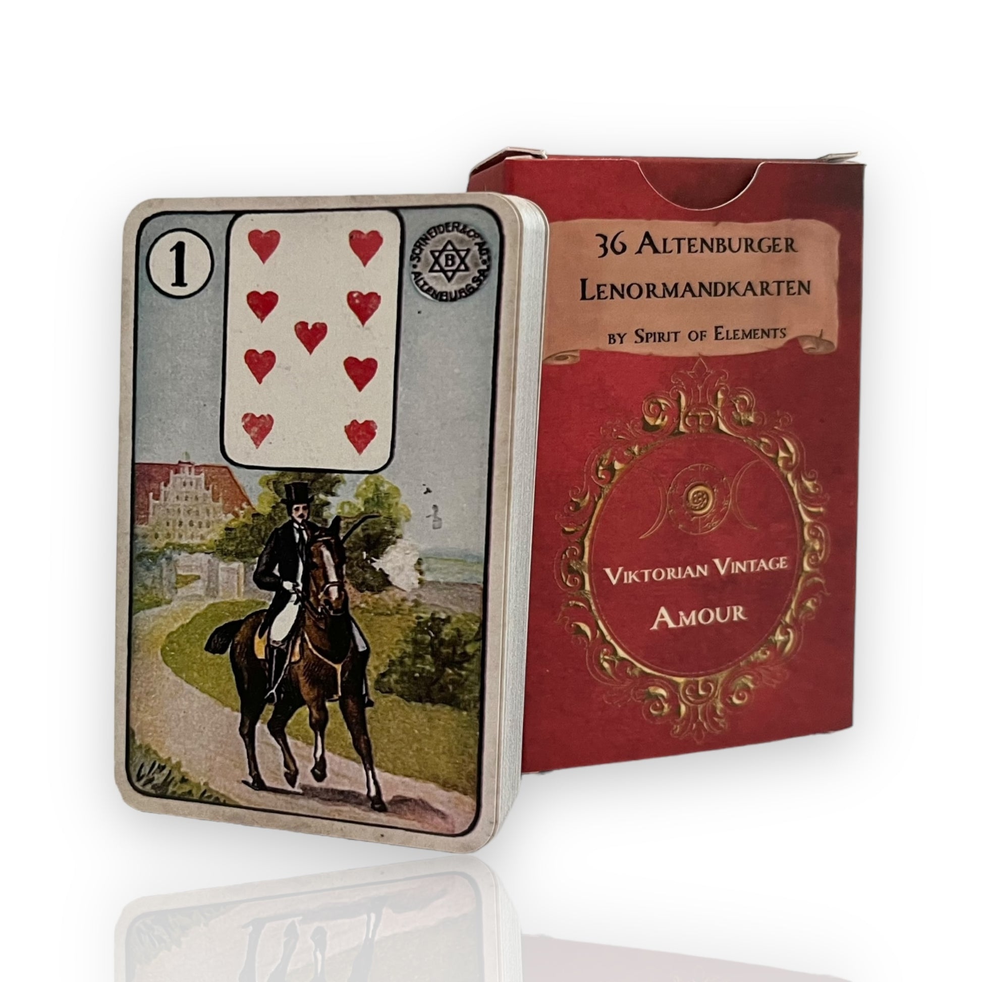 Lenormandkarten Altenburger Viktorian Vintage Amour