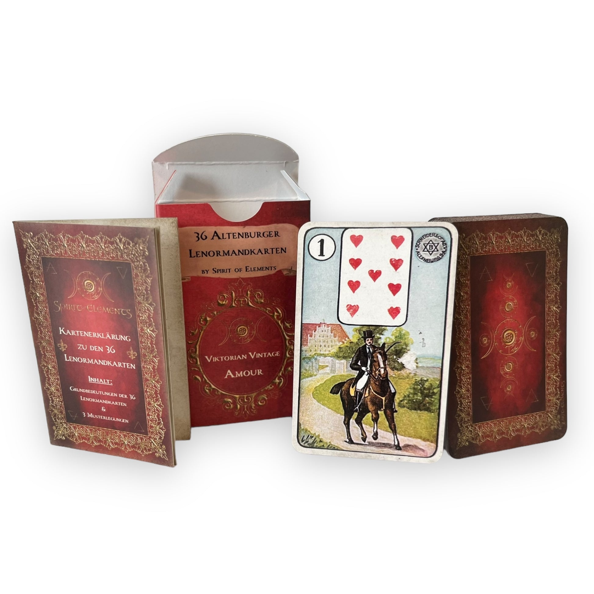 Lenormandkarten Altenburger Viktorian Vintage Amour