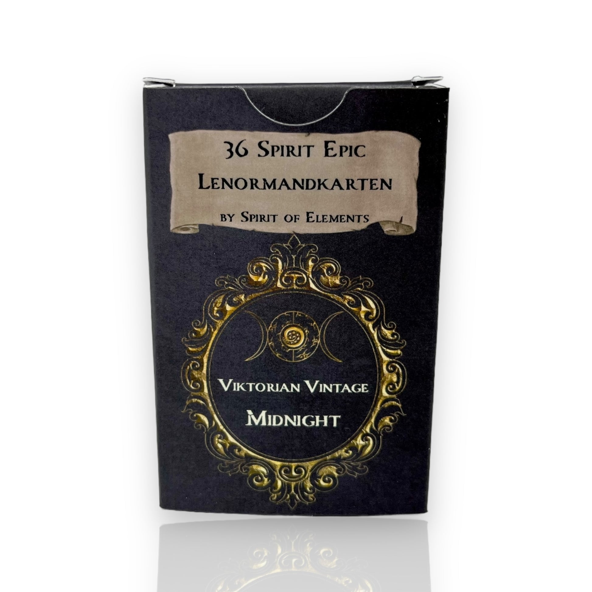 Lenormandkarten Epic Viktorian Vintage Witch Midnight Box