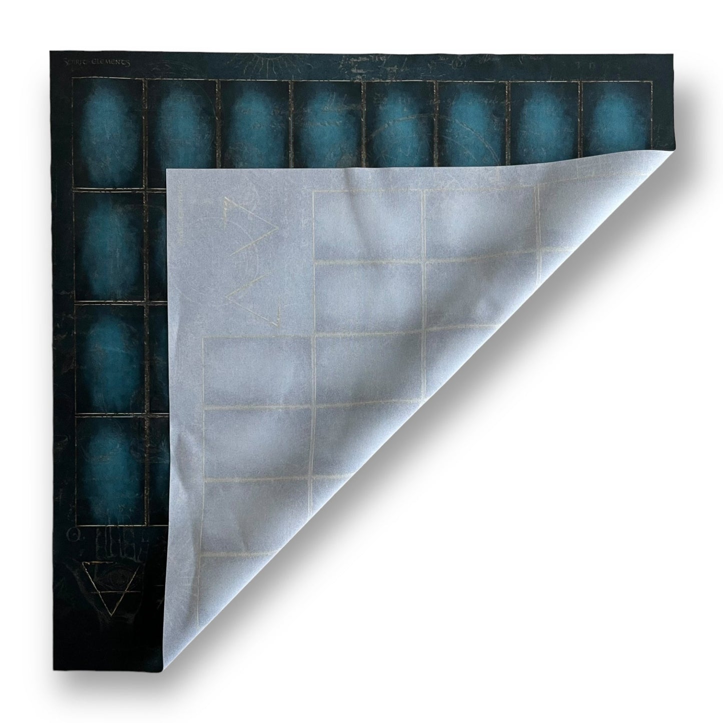 Lenormand Template Cloth Elements 52x52 cm / Ocean Dream Antique