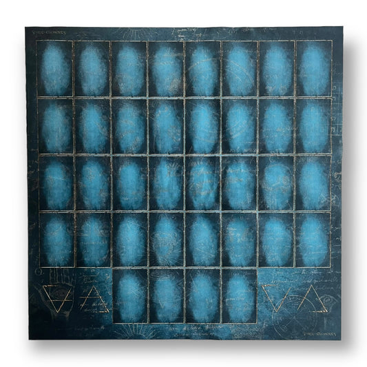 Lenormand Schablone Tuch Elements 52x52 cm/ Ocean Dream Antique