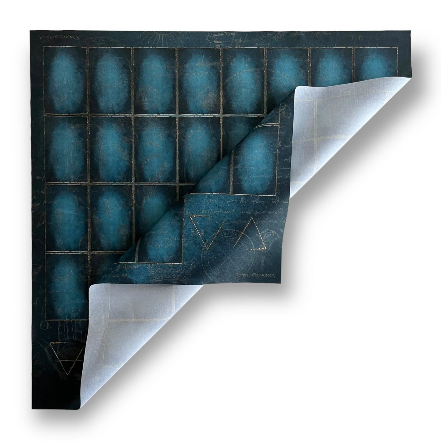 Lenormand Template Cloth Elements 52x52 cm / Ocean Dream Antique