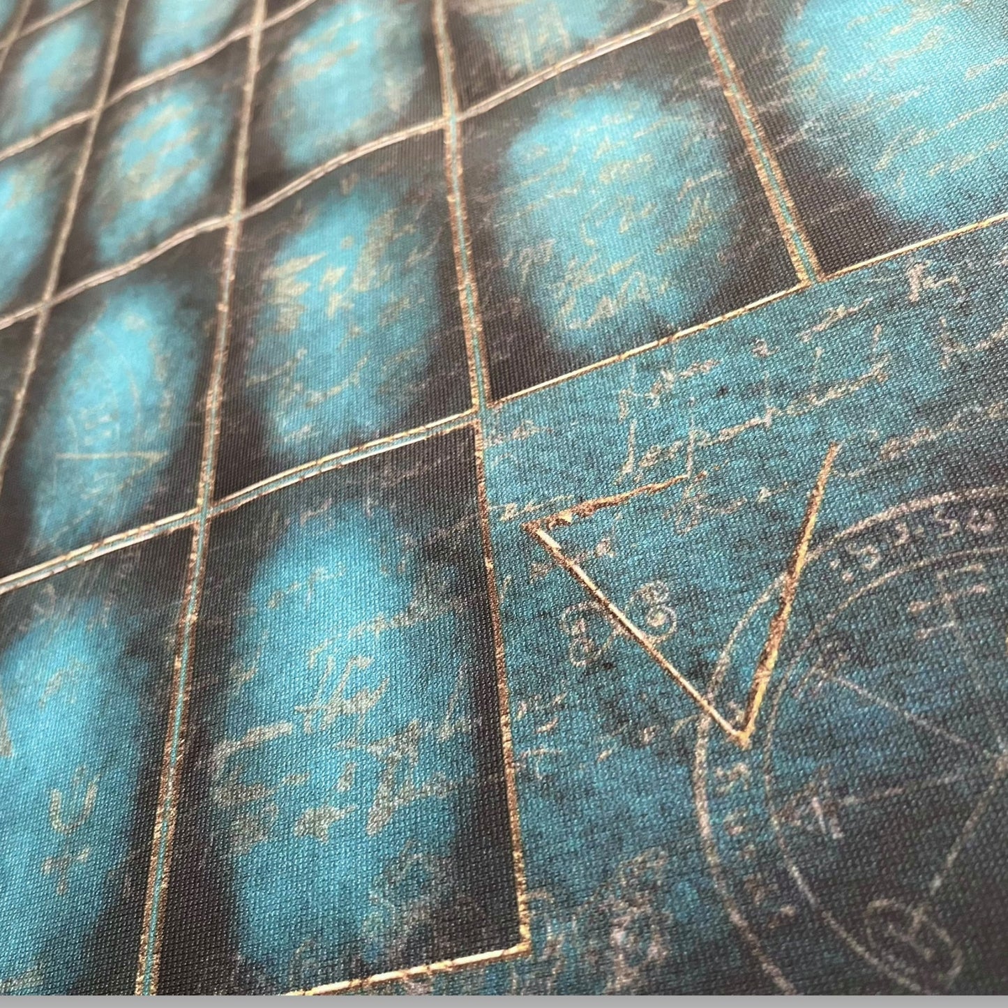 Lenormand Template Cloth Elements 52x52 cm / Ocean Dream Antique