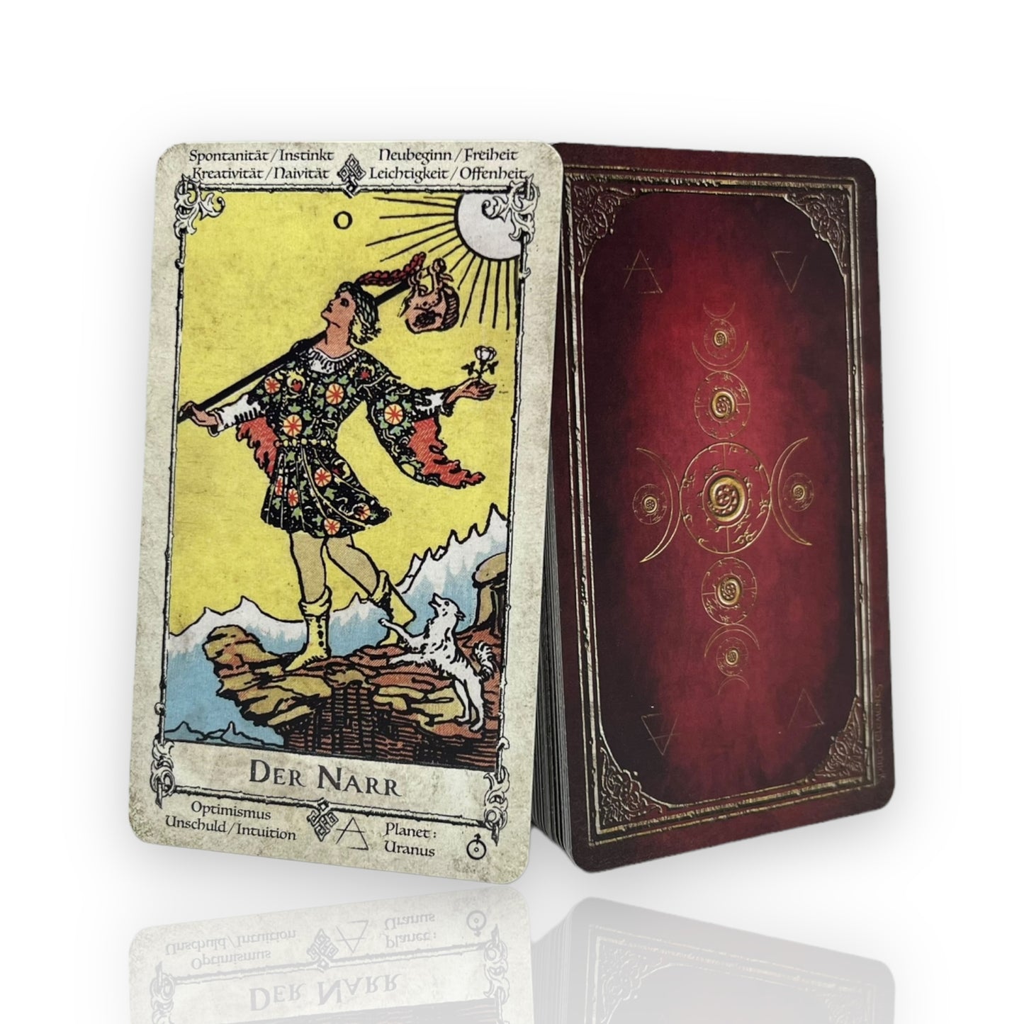 Tarot cards Smith-Waite - Old Victorian Vintage including keywords