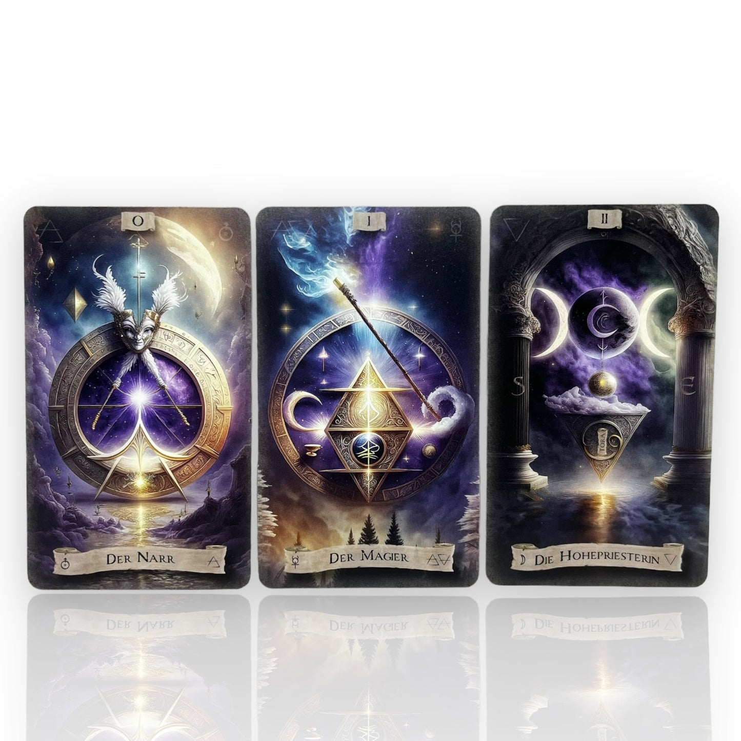 Tarotkarten Elements Symbolic Feenland Soul Spirit