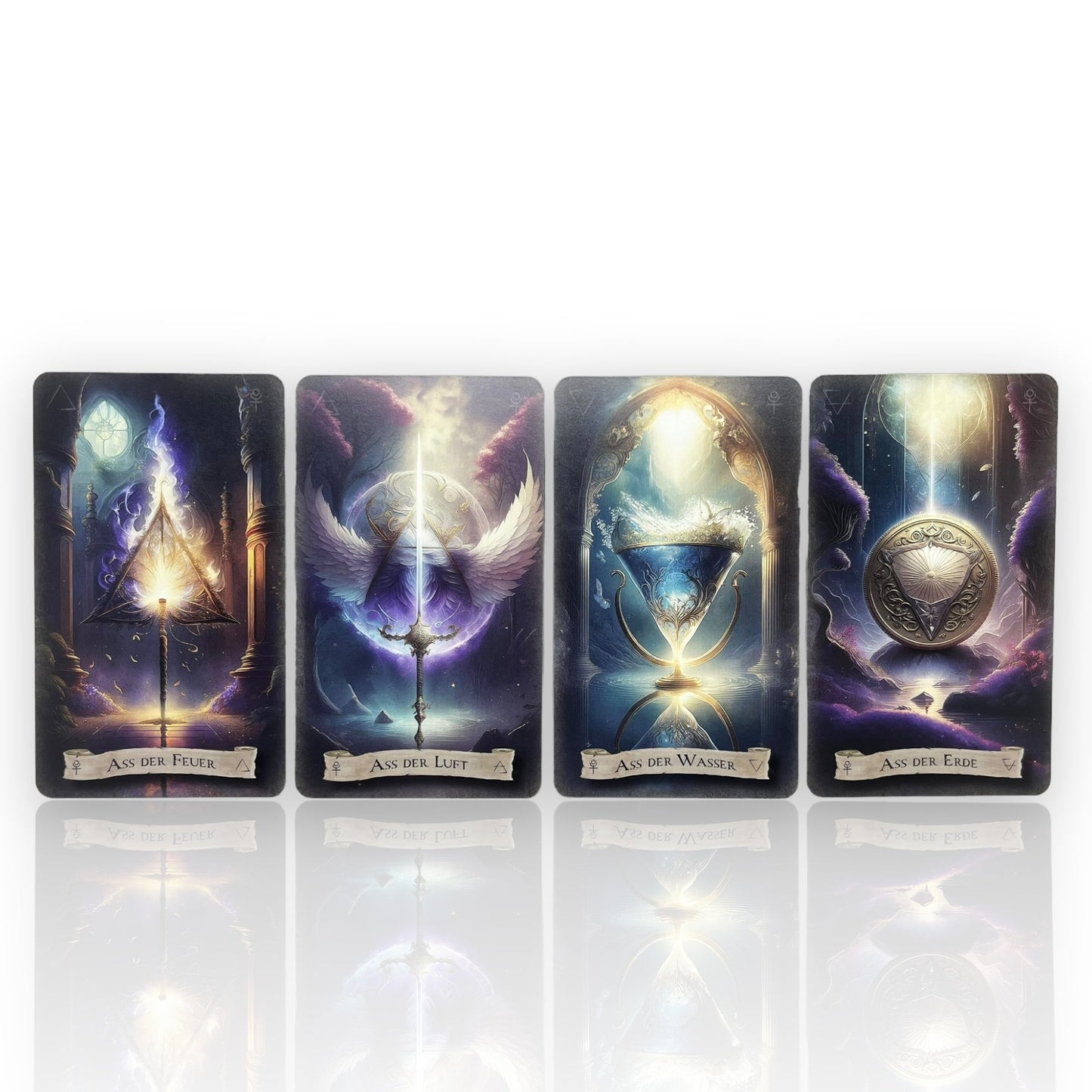 Tarotkarten Elements Symbolic Feenland Soul Spirit