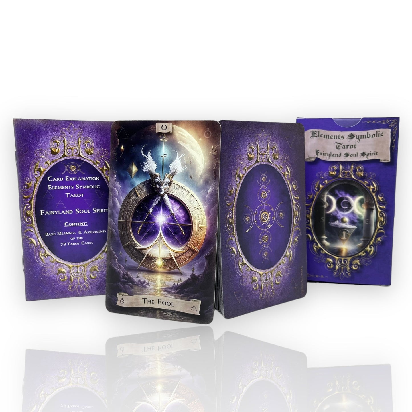 Tarotkarten Elements Symbolic Feenland Soul Spirit
