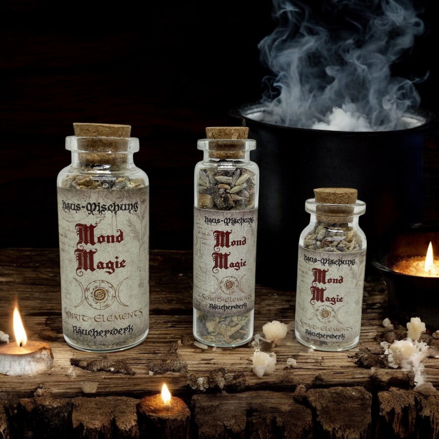 Moon Magic Incense Blend – Essential lunar energy for rituals