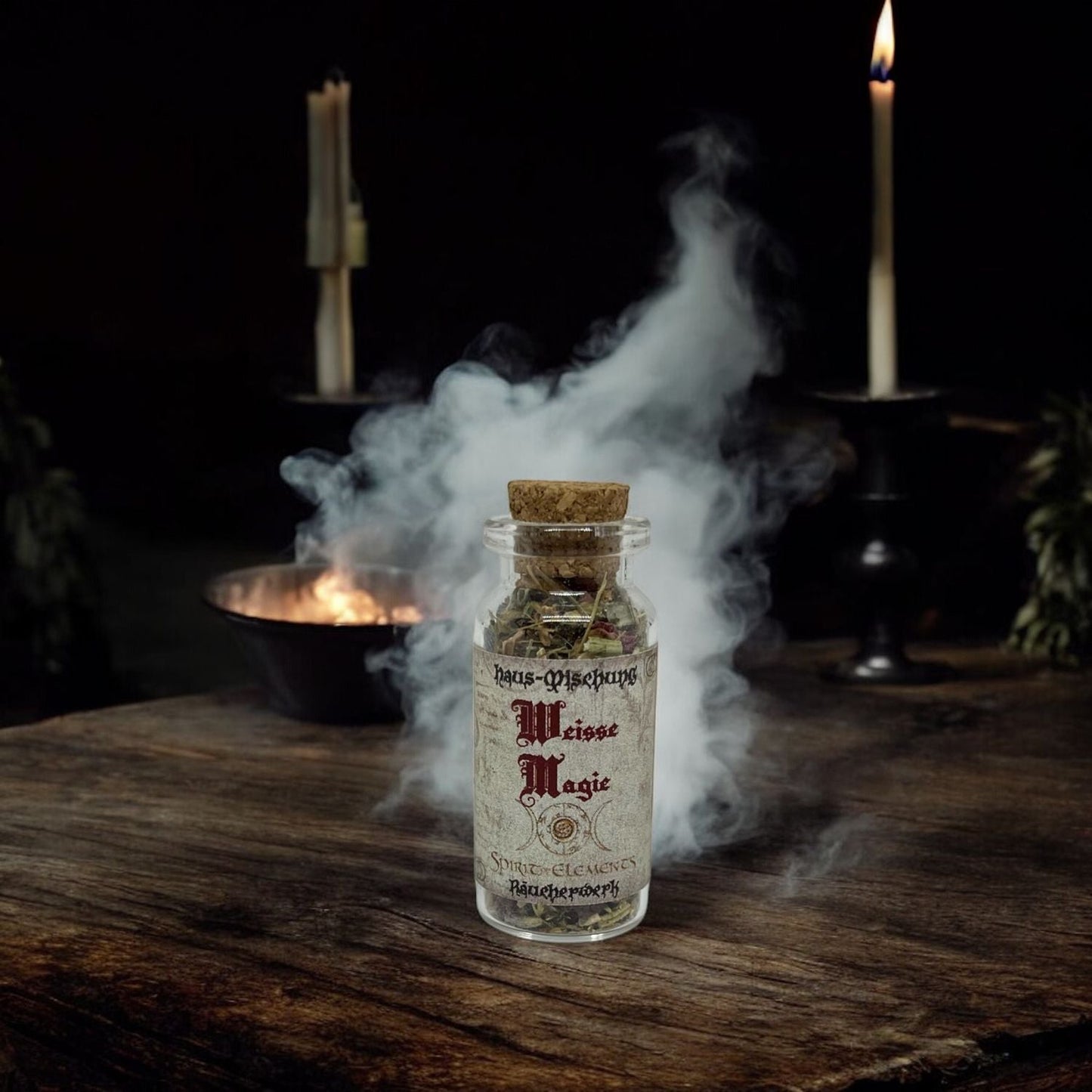 White Magic Incense Blend – Enhancement for Rituals & Magic