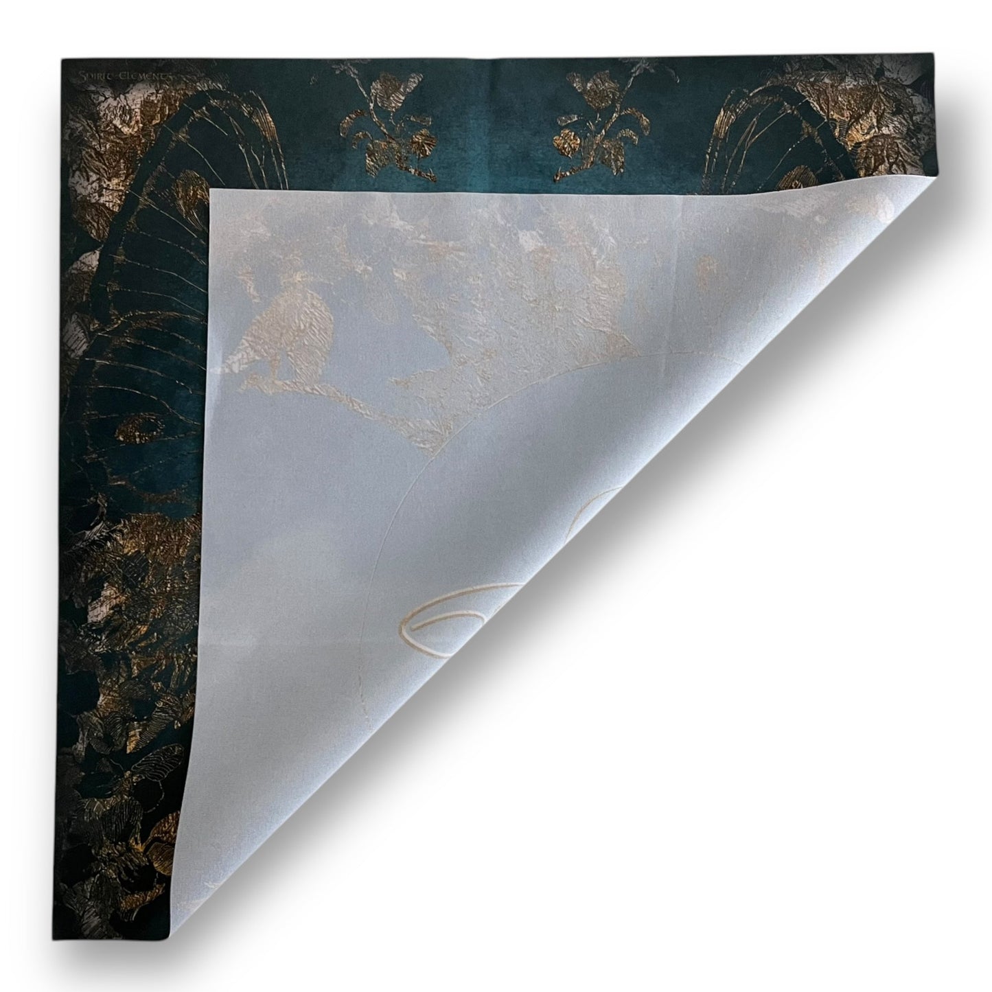 Tissu de Tarot Lenormand / Terre Mère Féerique