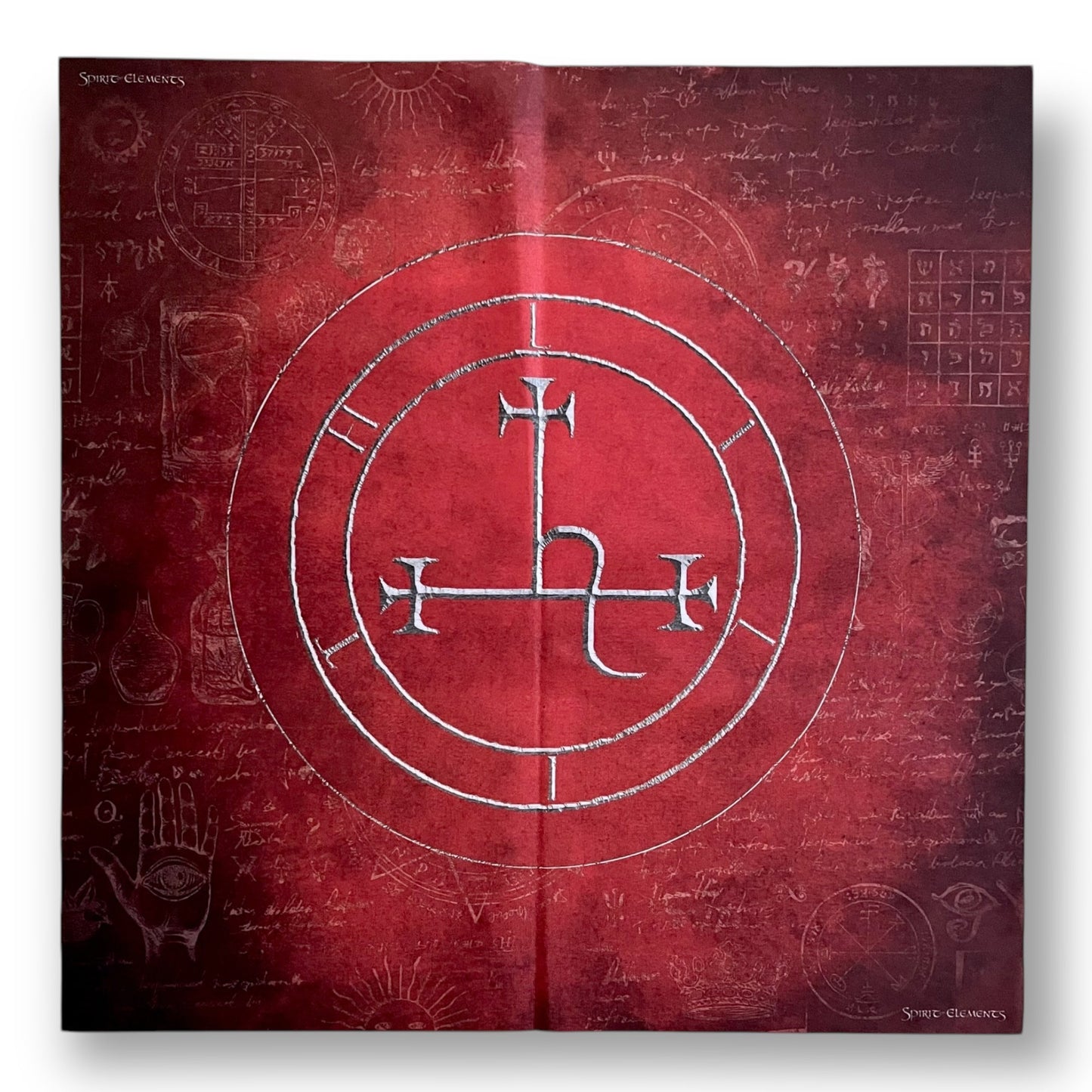 Altartuch / Tarottuch Lilith Rot