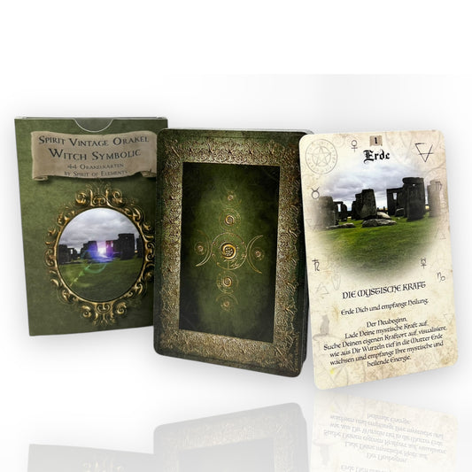 Witch Symbolic Oracle Cards - Victorian Vintage Collection