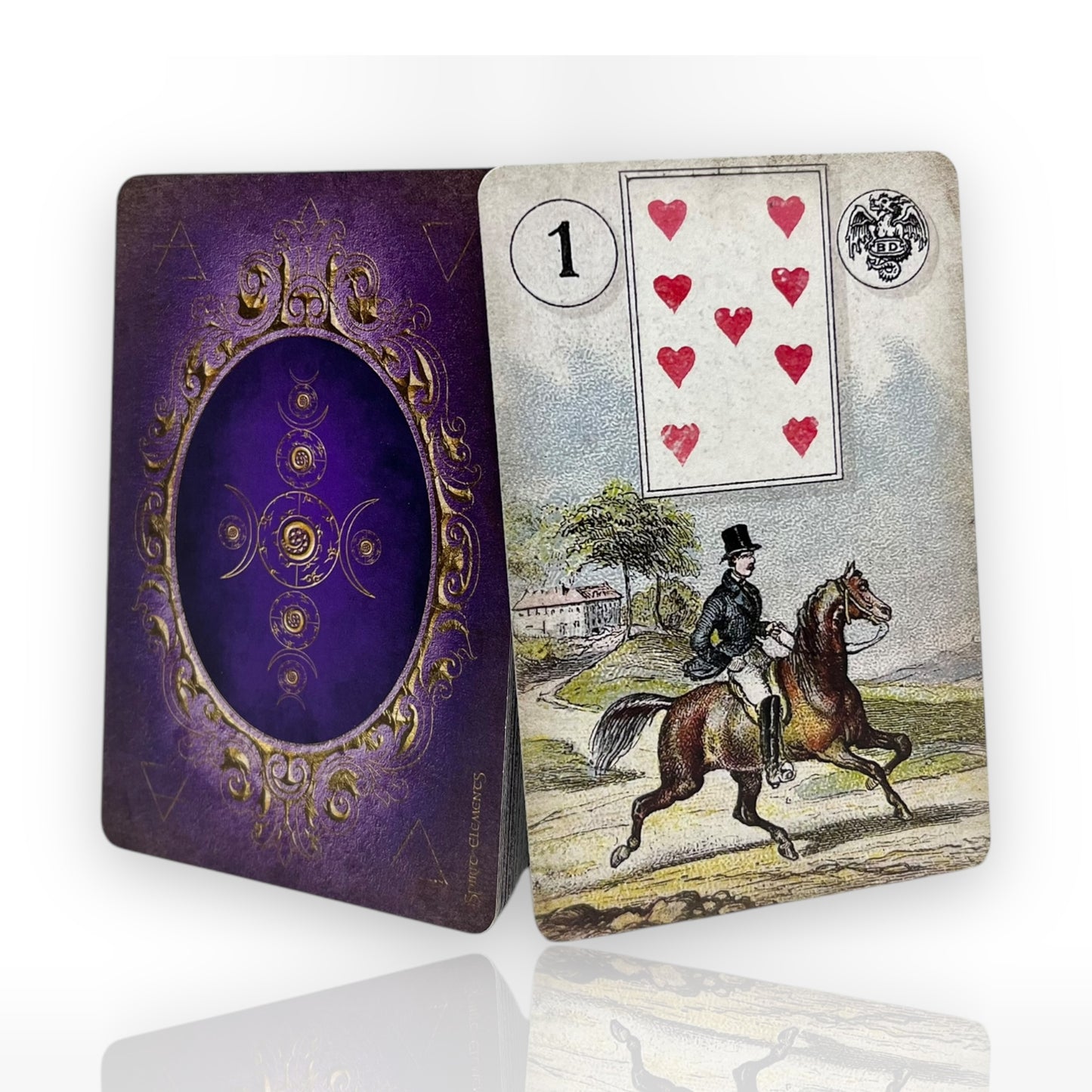 Lenormand cards Pompous Borderless - Soul Spirit
