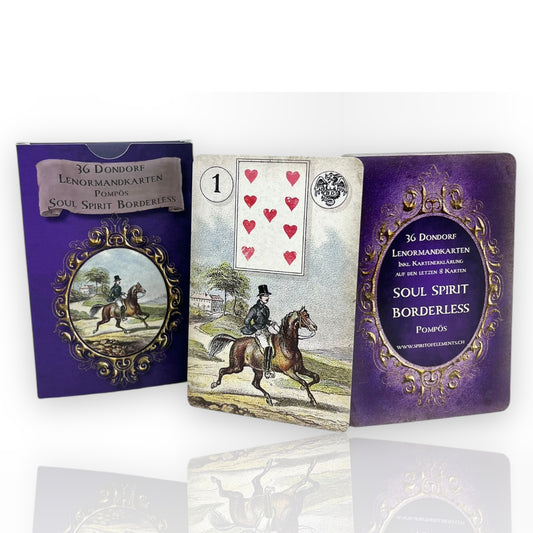 Lenormand cards Pompous Borderless - Soul Spirit